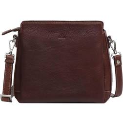 Adax Sia Cormorano Shoulder Bag - Coffee