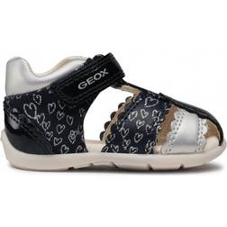 Geox Baby Girl's Elthan - Navy/Silver