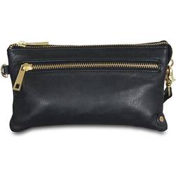 Depeche Small Leather Bag - Black