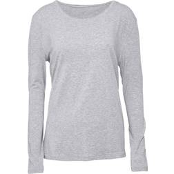 JBS Bamboo Long Sleeve Tee - Light Gray Melange