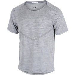 Nike Dri-FIT ADV Techknit Ultra Short-Sleeve Running Top Men - Smoke Grey/Light Smoke Grey