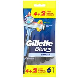 Gillette Blue 3 Smooth 6-pack