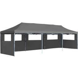 vidaXL Pop-Up Party Tent with 5 Sidewalls