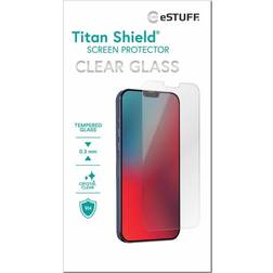 eSTUFF Titan Shield Clear Glass Screen Protector for iPhone 12/12 Pro