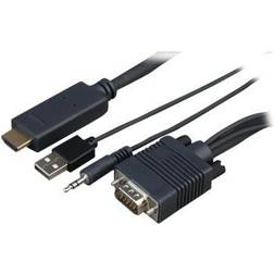HDMI/USB A-3.5mm/VGA 1m