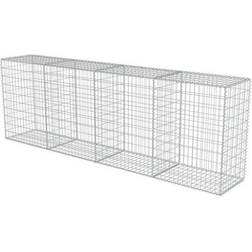 vidaXL Gabion Wall with Cover 118.1x39.4"