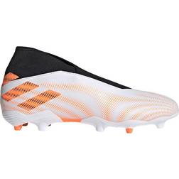 Adidas Nemeziz.3 Firm Ground Laceless - Cloud White/Screaming Orange/Core Black