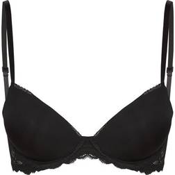 Calvin Klein Seductive Comfort Push Up T-shirt Bra - Black