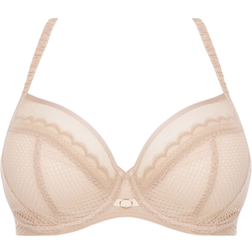 Chantelle Parisian Allure Unlined Plunge Bra - Nude Sand