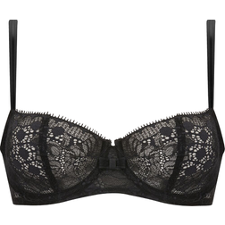 Chantelle Day to Night Lace Unlined Demi Bra - Black