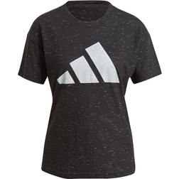 Adidas Sportswear Winners 2.0 T-shirt Women - Black Melange