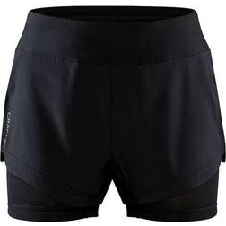 Craft Sportswear Adv Essence 2-in-1 Shorts Women - Black