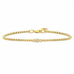 Julie Sandlau Fina Bracelet - Gold/Transparent