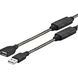 USB A-USB A M-F 2.0 5m