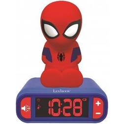 Lexibook Spider Man Nightlight Alarm Clock Nattlampe