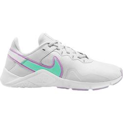 Nike Legend Essential 2 W - White/Green Glow/Violet Shock