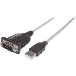 Manhattan USB A-DB9 1.5ft