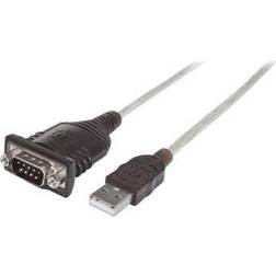 Manhattan USB A-DB9 1.8m