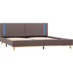 vidaXL Bed Frame with LED 80cm Bettrahmen 160x200cm