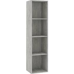 vidaXL Cabinet Book Shelf 56.3"