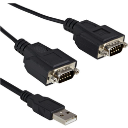 StarTech USB A-2x Serial RS232 2.0 M-F 1.8m