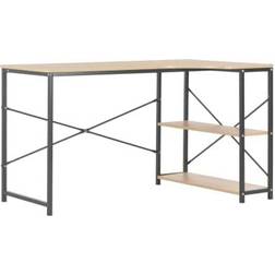 vidaXL L-Shaped Writing Desk 28.3x47.2"