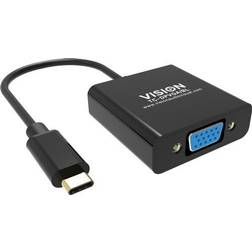 Vision Professional USB C-VGA M-F Adpater