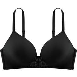 Dorina Michelle Light Padded Soft T-shirt Bra - Black