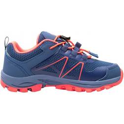 Trollkids Kid's Sandefjord Hiker Low - Midnight Blue/Coral