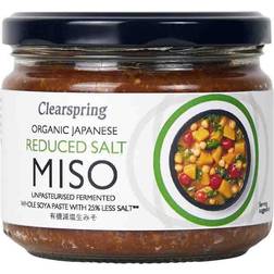 Clearspring Organic Japanese Reduced Salt Miso Paste Unpasteurised 270g