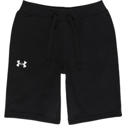 Under Armour Boy's Rival Cotton Shorts - Black (1363508-001)