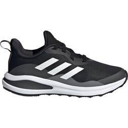 Adidas Kid's FortaRun Lace - Core Black/Cloud White/Gray Six