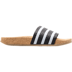 adidas Adilette Cork W - Core Black/Cloud White/Gum