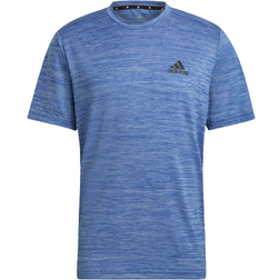 Adidas Aeroready Designed To Move Sport Stretch T-shirt Men - Team Royal Blue Mel