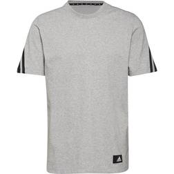 adidas Sportswear Future Icons 3-Stripes T-shirt Men - Medium Grey Heather