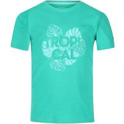 Regatta Kid's Bosley III Printed T-Shirt - Deep Mint