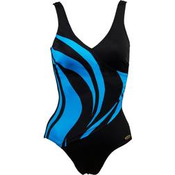 Damella Julia Swimsuit - Black/Blue