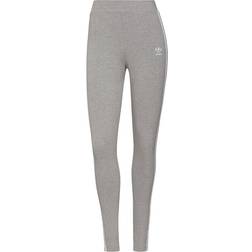 Adidas Women's Adicolor Classics 3-Stripes Tights - Medium Gray Heather