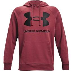 Under Armour Rival Fleece Big Logo Hoodie - Red