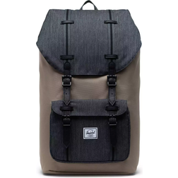 Herschel Little America Backpack - Timberwolf/Black Denim/Black