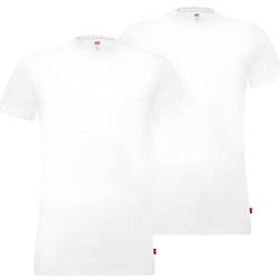 Levi's Slim Fit Crewneck T-shirt 2-pack - White