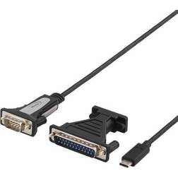 USB C-RS232/DB-9 2.0 1.5m