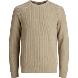 Only & Sons Texture Knitted Pullover - Chinchilla