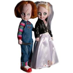 Close Up Living Dead Dolls Bride of Chucky & Tiffany