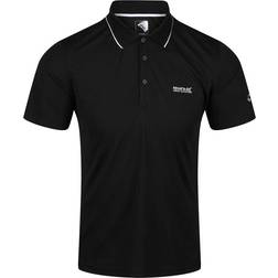 Regatta Maverick V Active Polo Shirt - Black