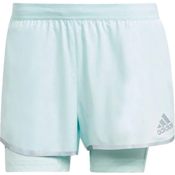 Adidas Adizero Two-in-One Shorts Women - Halo Mint