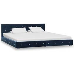 vidaXL Bed with Memory Foam Mattress 64cm Bettrahmen 160x200cm