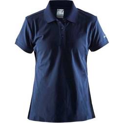 Craft Pique Classic Polo Shirt Women - Navy