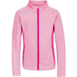 Trespass Kid's Bunker Fleece Jacket - Pink Lady Stripe (UTTP4147)