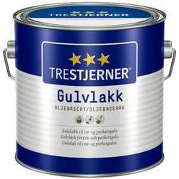 Trestjerner Floor Varnish Oil Based Silk Matte Trebeskyttelse Transparent 3L